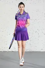 Рубашка для бадминтона для мужчин и женщин, Спортивная быстросохнущая дышащая теннисная майка с круглым вырезом, для женщин и женщин, 2021