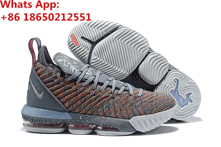 LeBron 16 16s XVI GS James Баскетбольная обувь, кроссовки, серый король, я обещала Oreo Thru MVP, мужские кроссовки