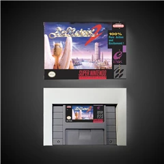 ActRaiser 2-Action игровая карта Версия США с розничной коробкой
