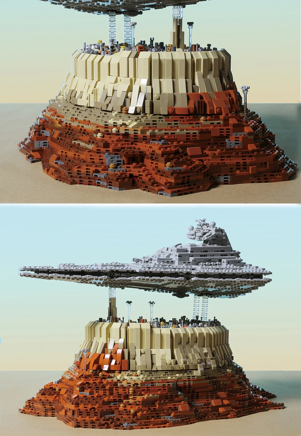 lego The Empire over Jedha City (8)