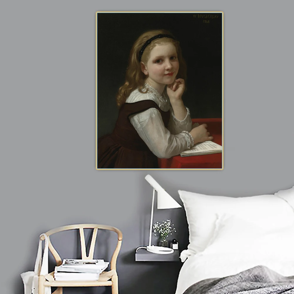 

Citon William Adolphe BouguereauJeanneCanvas Oil Painting Artwork Poster Picture Wall Background Decor Home Decoration