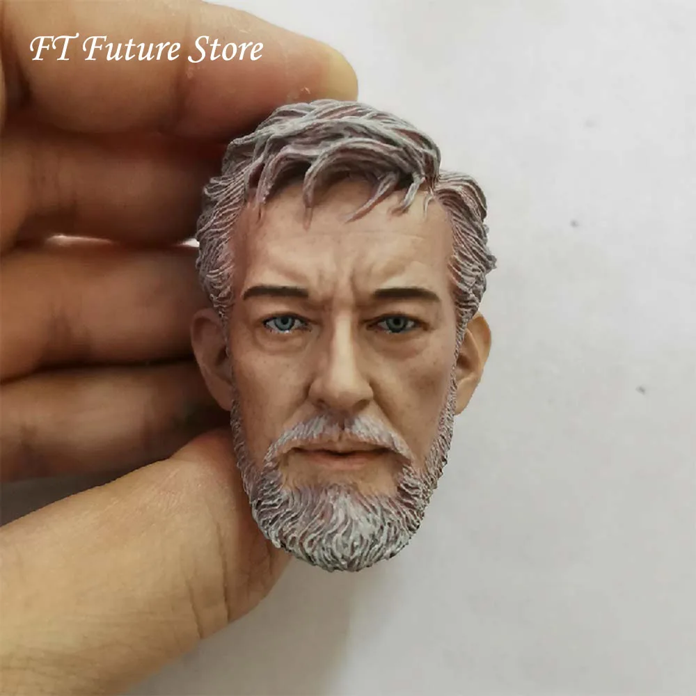 In Stock 1/6 Male Figure Accessory Doctor Strange Head Sculpt Carved Accessory Closed Eyes Normal/Damaged Ver. for 12'' Body