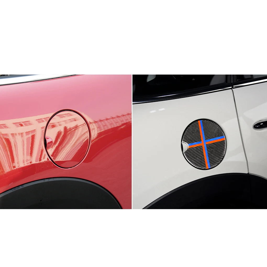 Замена для Mini Cooper F55 F56 автомобильный топливный бак крышка из углеродного волокна наклейка украшение