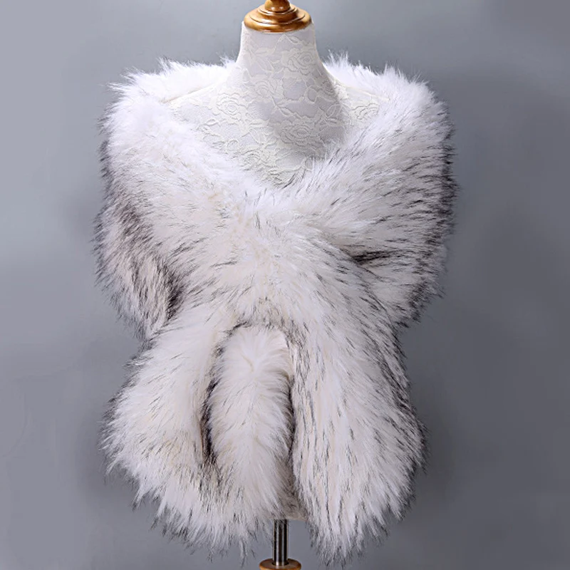 Зимнее меховое болеро из искусственного меха, женская свадебная шаль, свадебная накидка, свадебные накидки, пальто, куртка для вечеринки