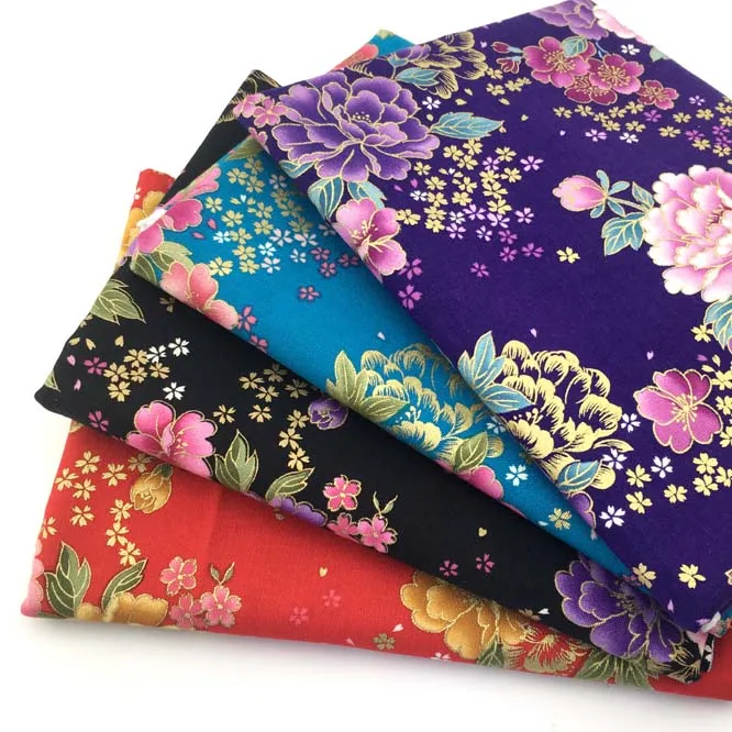 50*55 см Бронзовый красный Ткань Японский Стиль цветочным узором оптовая продажа