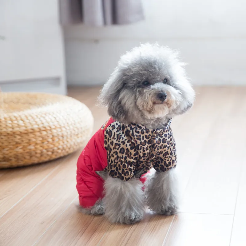 Hipidog зимняя куртка для собак, теплый пуховик с наполнителем на четыре ноги, зимнее пальто для собак для маленьких собак