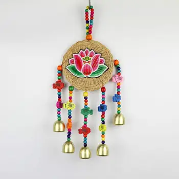 

National wind chimes bamboo wind chimes wall decorations bells nursery ornaments hanging wind chimes