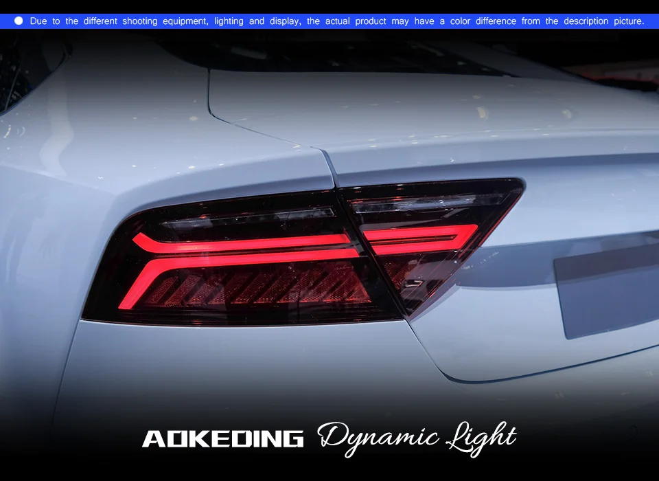 Задний фонарь для автомобиля Audi A7 2011- S7 светодиодная сигнальная лампа Противотуманные фары DRL дневные ходовые огни тюнинг автомобильные аксессуары