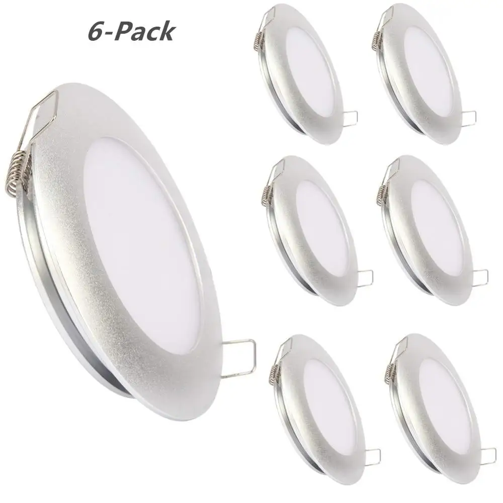 

Topoch Dimming LED Ceiling Light 12V 3.5" 5W Recessed Puck Light for Camper Van, Trailer, Motorhome, Yachts Overhead Lighting