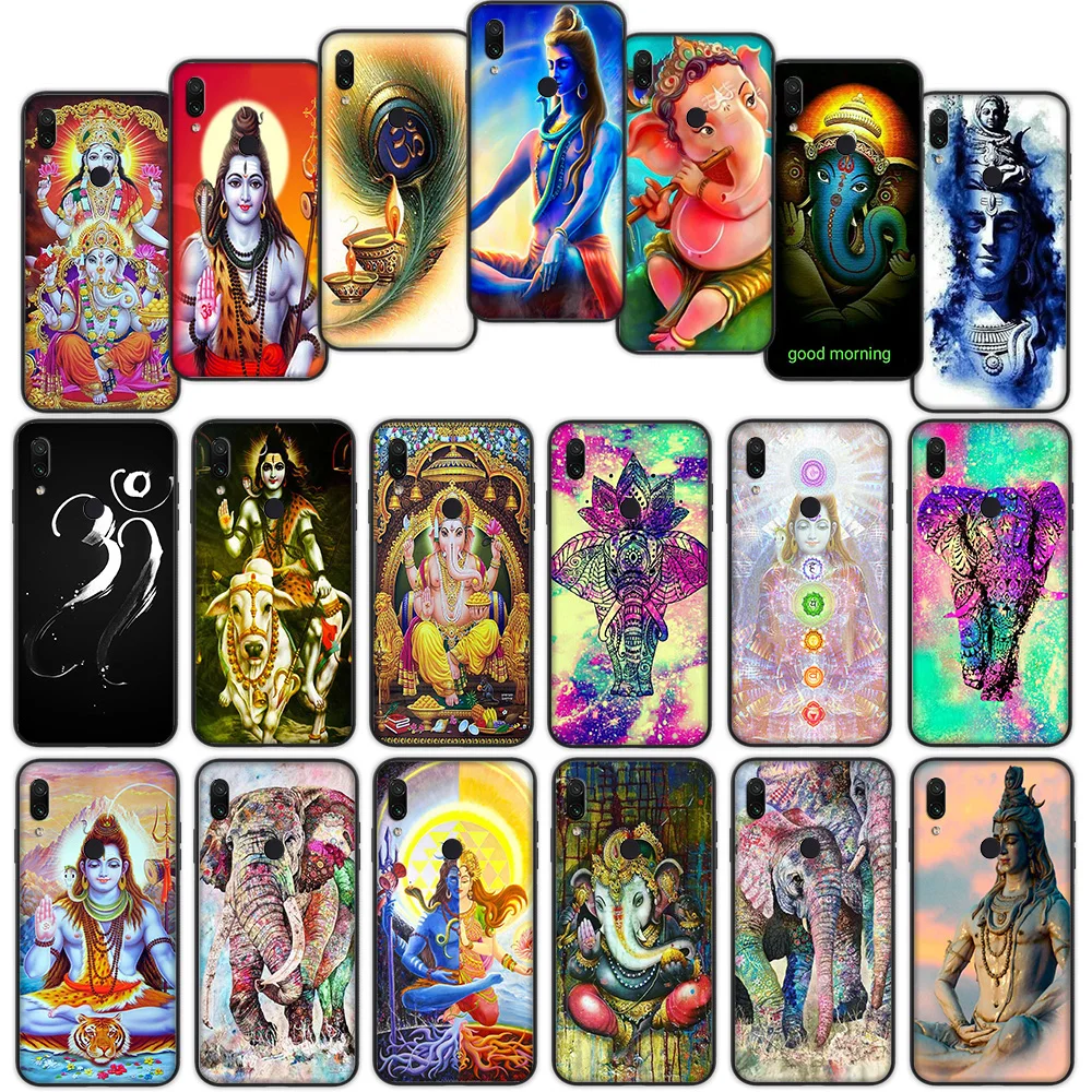 Ganesha Lord Shiva Elephant Soft Cover Case for Xiaomi Redmi Note 6 7 9 SE 6A 7A 8A 9A K20 K30 Pro | Мобильные телефоны и