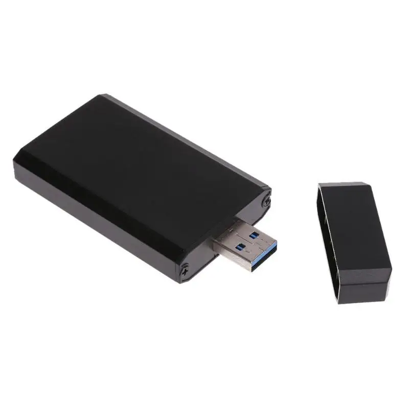 Мини Портативный PCI-e mSATA SSD для USB 3,0 конвертер адаптер чехол