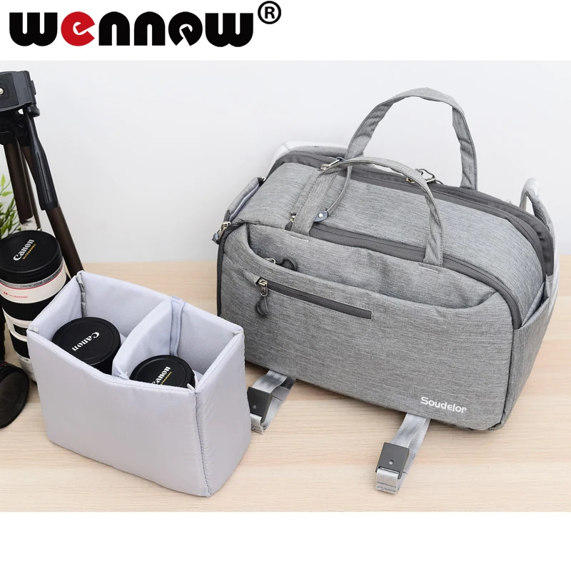 

Big DSLR Shoulder messenger bag Camera Case Sling Lens for Sony ILCE-7RM2 A7RM2/a7r2 A580 A560 A500 A450 A390 A330 A300