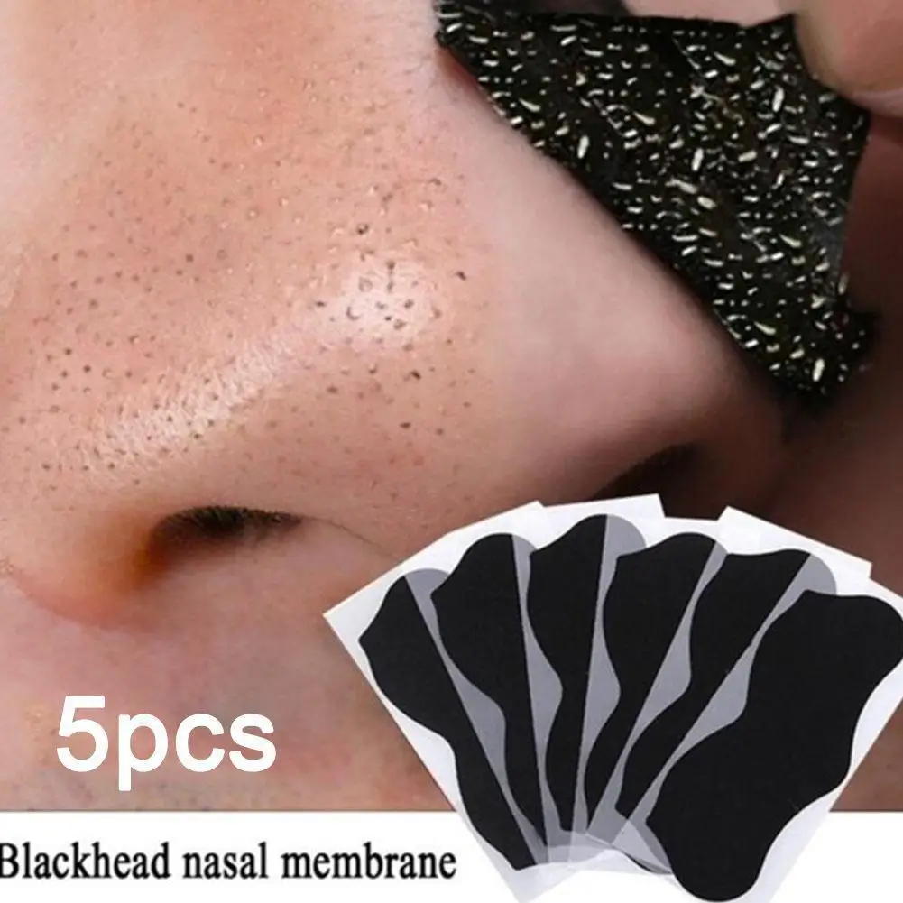 Blackhead Remover Blackhead Instrument 5pcs/lot Blackhead Remover Nasal Patch Deep Cleaning Skin Care Shrink Pores Acne Treatment Nose Mask Black Dot Pores Clean Strip
