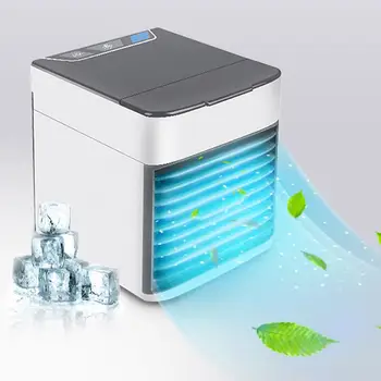 

Portable Digital Air Conditioner Humidifier Convenient Air Cooler Home Office Fan Space Easy Cool Purifies Air Cooling Fan
