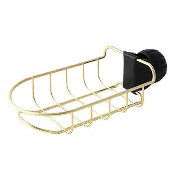 

New Practical Kitchen Bathroom Organizer Rack Sink Wall Suction Sponge with Holder Towel Storage Draining Soap Cup Mounted I7H0