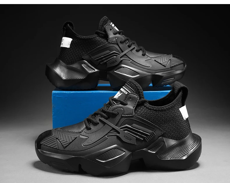 Модная Мужская дышащая обувь; chaussure homme; кроссовки на платформе; уличные спортивные кроссовки; zapatillas hombre