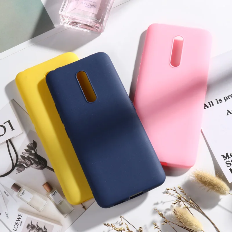 Matte Candy Soft Phone Case For Vivo X27 Pro X23 X21 X20 X9S X9 X7 Plus Cases Silicon Cover V15 V11I V7 Bags | Мобильные телефоны и