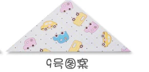 1 шт. нагрудники для малышей Smock Infant Burp Cloths мультфильм слюнявчик полотенце детские принадлежности для еды мягкие детские вещи - Цвет: 9
