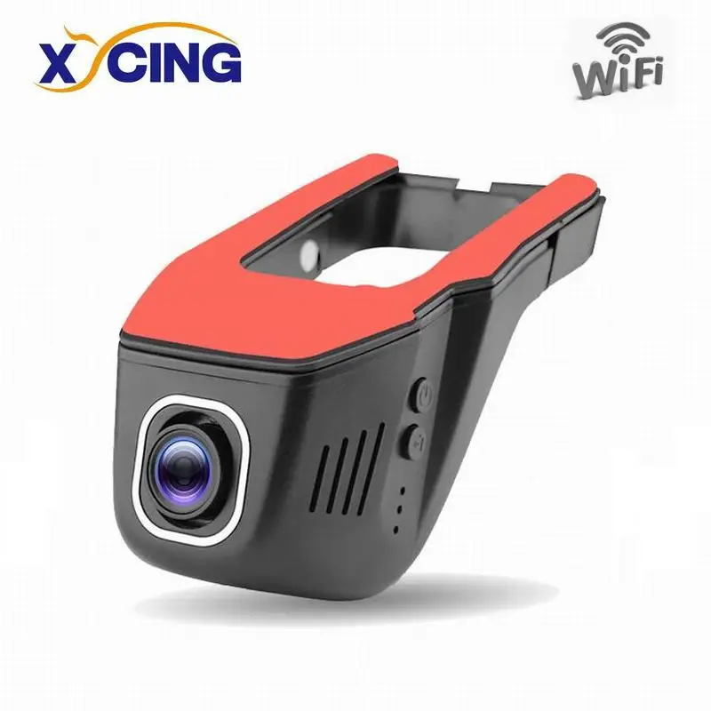 XYCING wifi Автомобильный видеорегистратор Камера HD 1080P 170 градусов ночного видения вождения рекордер универсальная установка Поддержка приложения Wi-Fi видеорегистратор