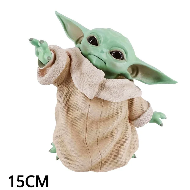 Figurines D Action Bebe Yoda 8 Cm Mandalorian Star Wars Poupees Mobiles Jouets Pour Enfants Pour Noel Aliexpress