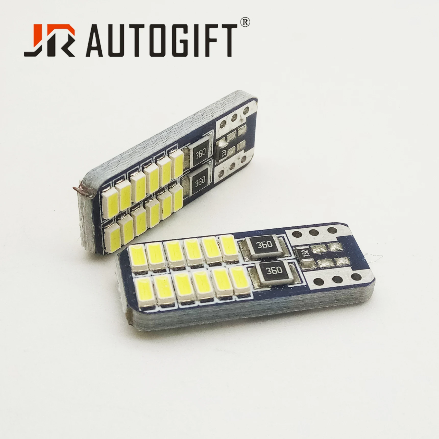 50 шт. T10 W5W светодиодный Canbus 194 168 светодиодный светильник лампы 3014 4014 24 SMD автомобиля для Чтения Купол лампы габаритные фары, аксессуары для автомобиля