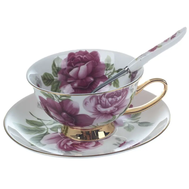 

Promotion! Creative Gift Kitchen Tea Set Bone China Coffee Cup Advanced Ceramic Cups And Mugs