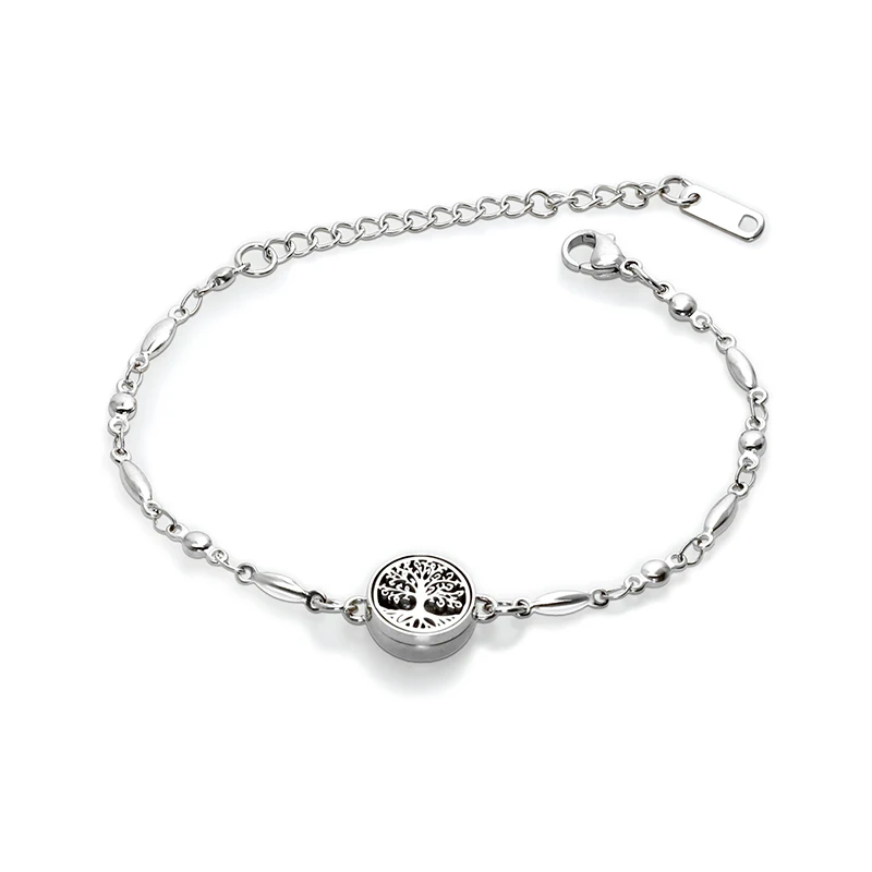12mm Bracelet Diffuser Locket 316L Stainless Steel with Adjustable Chain Bracelet Fashion Jewelry bracelet jewelry