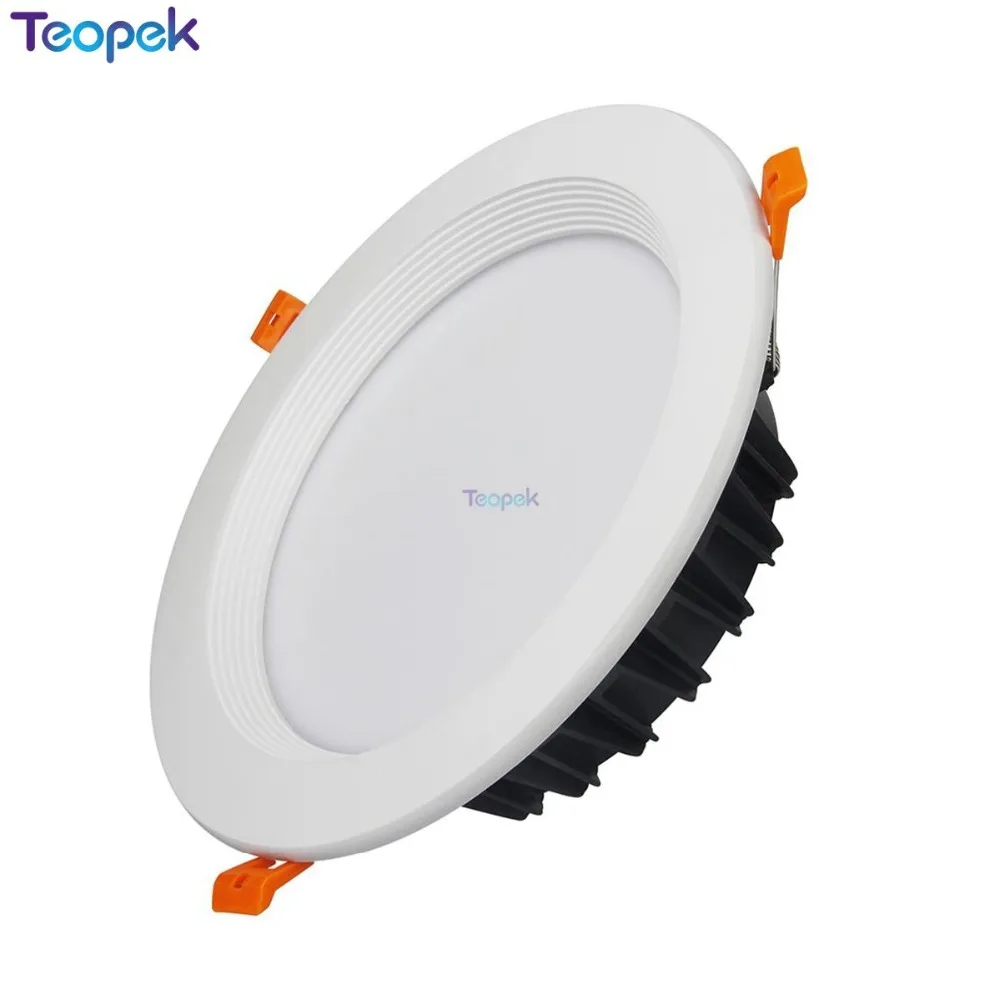 MiBoxer DALI 25 Вт RGB+ CCT светодиодный светильник DL-DOW25 AC100-240V 2700K~ 6500K Совместимость с DALI панель затемнения диапазон 0