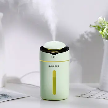 

300ml car diffuser cold fog air car air humidifier USB ultrasonic diffuser with 7 color LED lamp Waterless closure