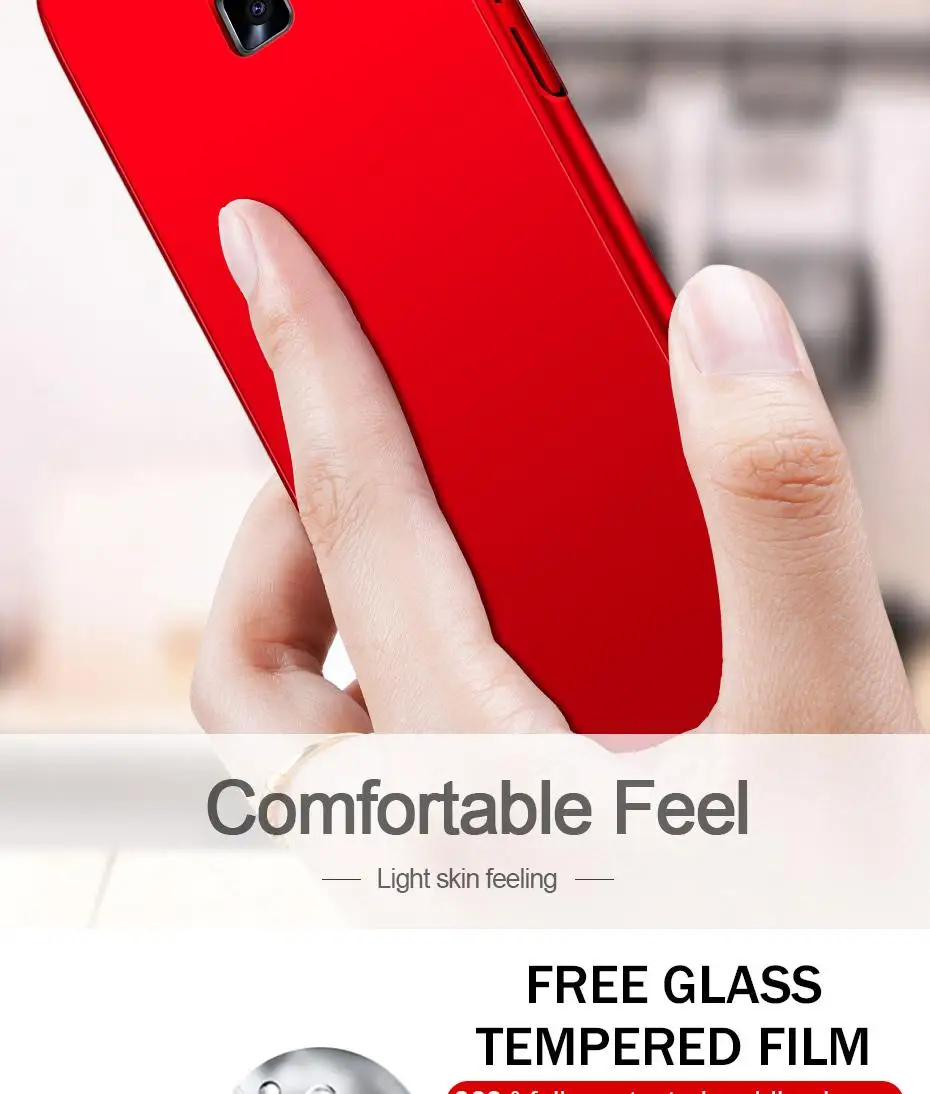 Fashion 360 Shockproof Full Cover For Samsung Galaxy A3 A5 J1 J3 J5 J7 J2 Prime A7 A6 A8 J4 J6 Plus Phone Case