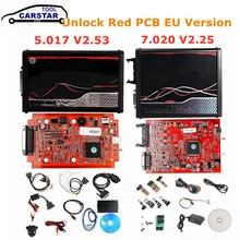 2020 Online V2.53 EU Red V5.017 OBD2 Manager Tuning LED V7.020 4 LED V2 5.017 BDM Frame V2.25 programmatore ECU