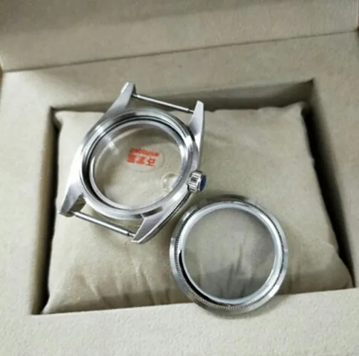36 мм Ретро сталь Datejust рифленая рамка чехол для часов механизм Замена для ETA 2824 Запчасти для ремонта часов