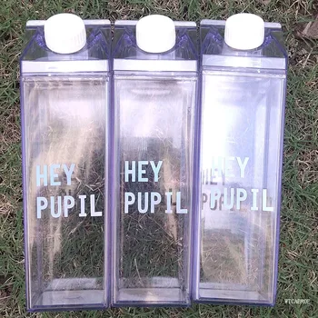 

1000ml Outdoor Shaker Reusable Water Bottle Jug Sports Bottle Eco-Friendly With Lid Hiking Camping Plastic BPA Free Water-bottle