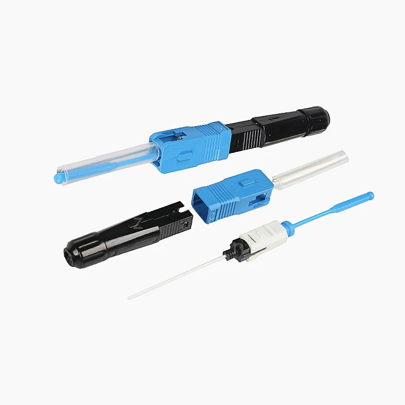 

high quality SC UPC hot melt Fast Fiber Optic Connector FTTH Fiber Optic Quick Fast Connectoror Free Shipping