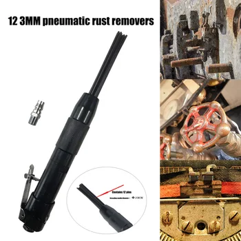 

1/4inch Pneumatic Mini Derusting Machine Air Rust Remover Descaling Polishing with 12pcs Needle VJ-Drop