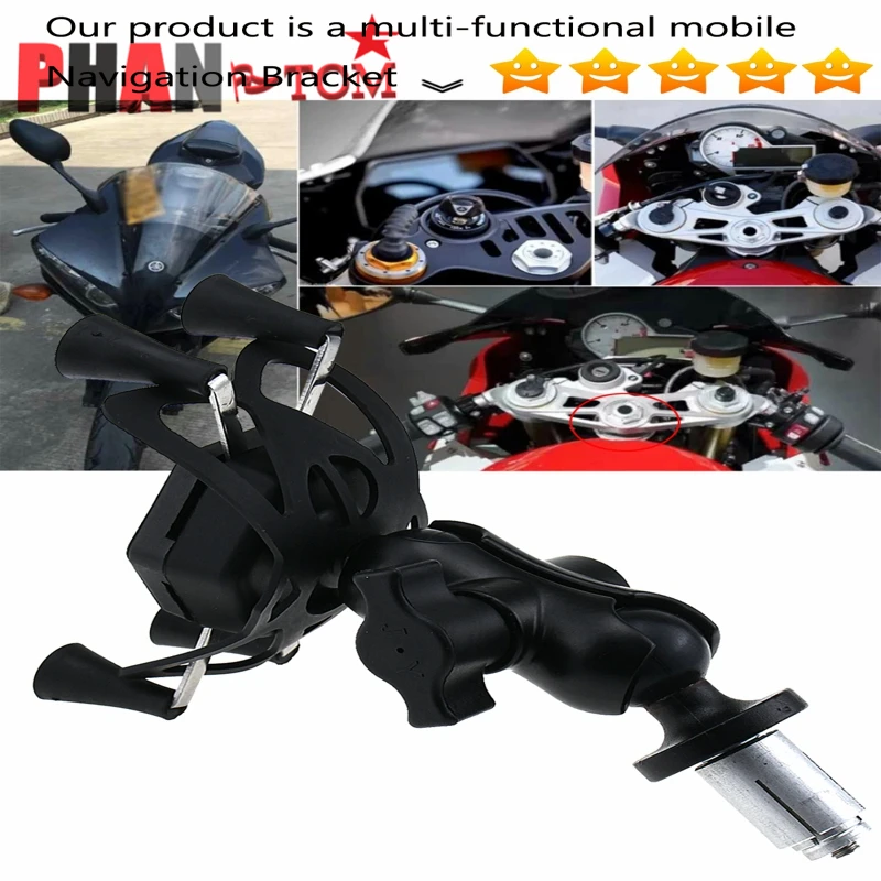 

For Camera Mobile Phone Holder For BMW S1000RR 2010-2017 HP4 2012-2014 Motorcycle Mount Bracket 2013 2015 2016