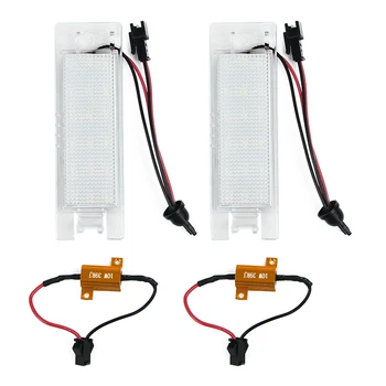 

Shock resistant License Plate Light For Vauxhall Opel Corsa C D Astra H J Insignia 7000K White
