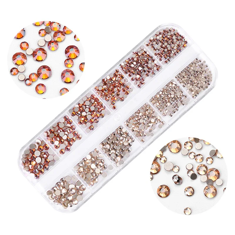 New Colorful Shiny Round Ultrathin Sequins Colorful Nail Art Glitter Tips UV Gel 3D Nail Decoration Manicure DIY Accessorie