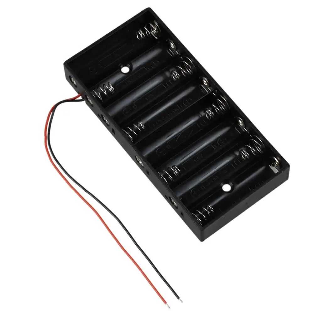 MasterFire 500 шт./лот пластик 8X1 5 в AA 2A держатель для сотового аккумулятора Коробка Для
