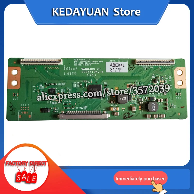 free shipping original 100% test for LG 42LN5100 CP 6870C 0452A 0451A