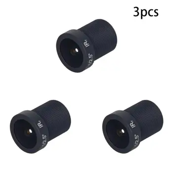 

High Quality 2pcs/3pcs 3MP Pixel Mount Manual Aperture Lens F2.0 M12 2.8/3.6/6/8/12mm Focal Length CCTV Lens Camera Without Base