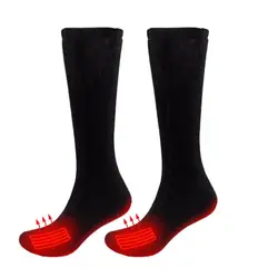 Heated Socks Battery-powered Electric Winter Hot Men's And Women's Hot Stock Riding Out Essential Warm Winter