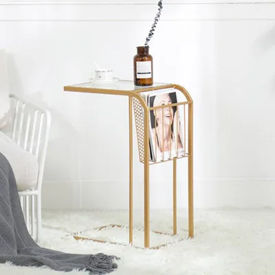 

New Creative Nordic Mini Coffee Table High-quality Modern Minimalist Home Bedroom Small Table Iron Art Bedside Table Hot Selling