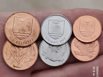 

3 PCS Set Of Kiribati ,100% Real Genuine Comemorative Coin,Original Collection