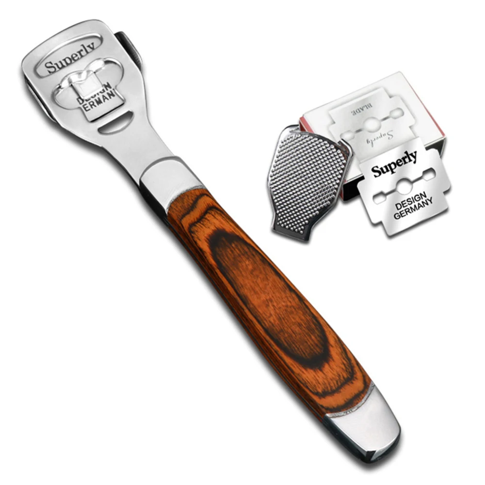 

Foot Corn Removal Cutter Scraper Cuticle Callus Remover with 10 Blades Personal Foot Corn Removal Cutter