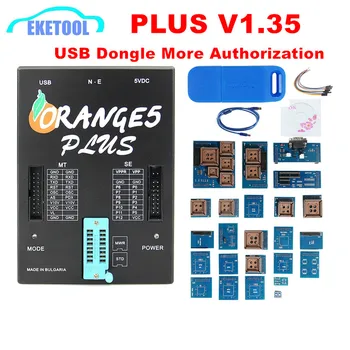 

New Release V1.35 Plus New Authorization Orange 5 Plus Orange5 Programmer ECU Programming Full Adapters