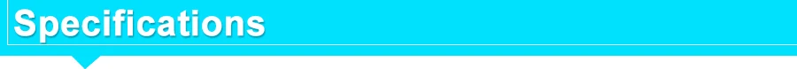 blue Specifications