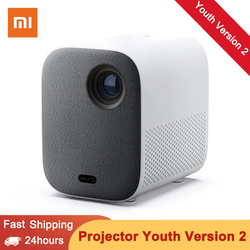 Xiaomi Mijia Projector Youth Edition 2 1080P Full HD Support Side Projection Auto Focus Dolby Sound For Home Theater TV Video |