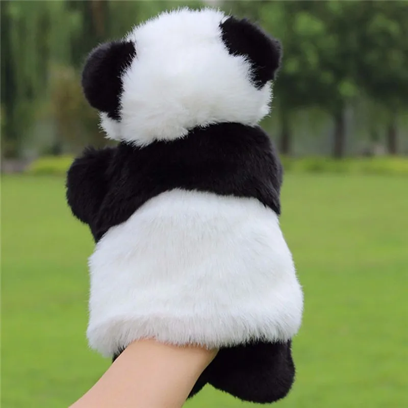 1 шт. Panda ручной Куклы Детские Плюшевые кукла, образовательные игрушки для начальной школы детского сада милые игровые вещи для ребенка