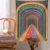 Винтажный Радужный Гобелен Настенный Чешский Ouija Wall Art Decor Home Bedroom Art Carpet Ретро Настенный Декор Гобелены